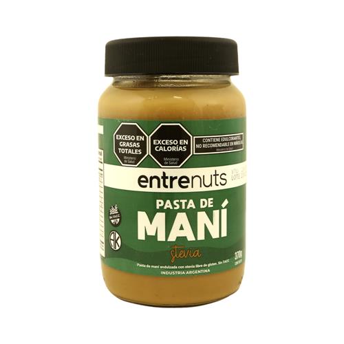 PASTA DE MANI ENTRE NUTS CON STEVIA X 370G
