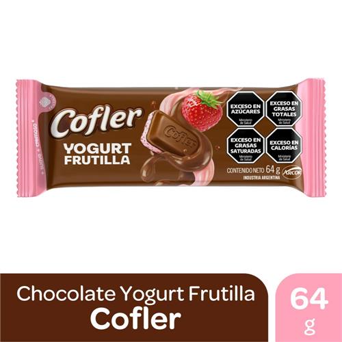 CHOCOLATE YOGURT FRUT COFLER x 64g