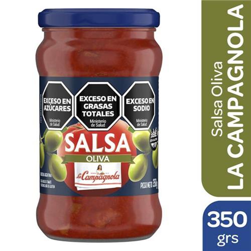 SALSA OLIVA PREMIUM 350gr LA CAMPAGNOLA