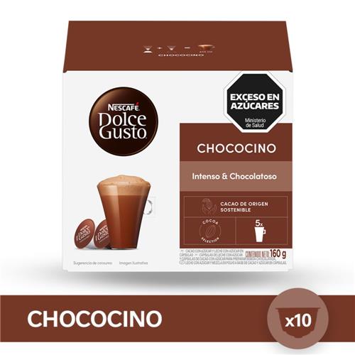 CAPSULAS DOLCE GUSTO CHOCOCINO x 10cap 160g