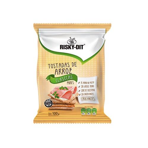 TOSTADAS DE ARROZ  RISKY DIT DULCES X150G