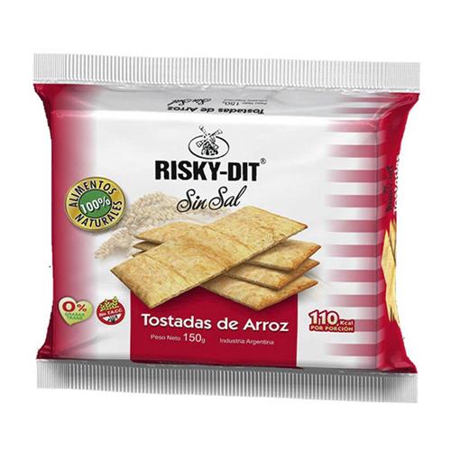 TOSTADAS DE ARROZ DULCES RISKY-DIT x 150g