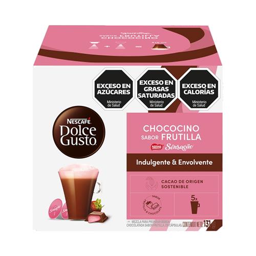 CAPSULAS DOLCE GUSTO CHOCOCINO SAB. FRUT 131gr
