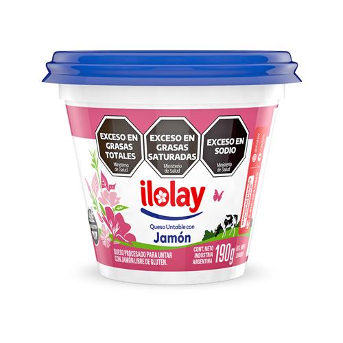 QUESO UNTABLE FINAS HIERBAS ILOLAY x 190g