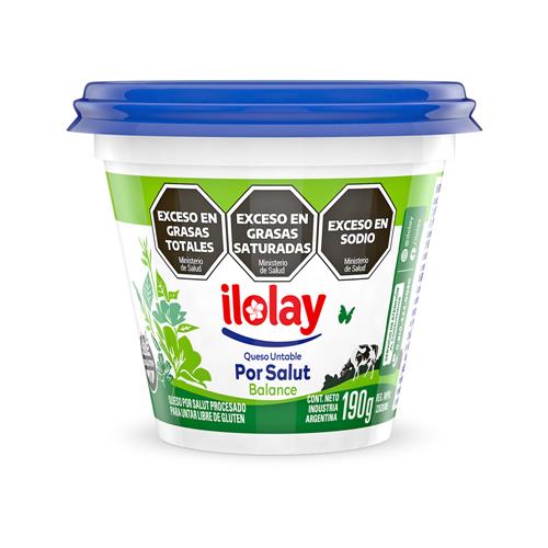 QUESO UNTABLE POR SALUT ILOLAY x 190g