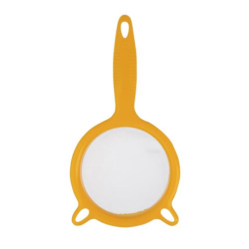 COLADOR ACERO INOX MANGO PLASTICO 14CM TK