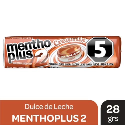 CARAMELO MENTHOPLUS DDL CREAMIX X27.2G