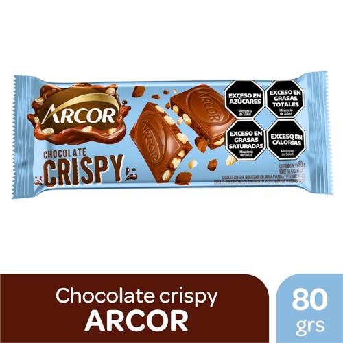 CHOCOLATE CRISPY ARCOR x 80g