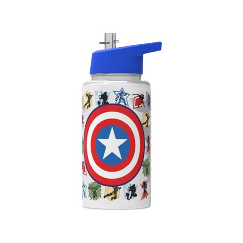 BOTELLA STRAW TOP AVENGERS X500ml