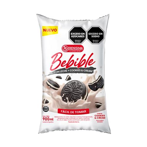 BEBIDA LACTEA ULTRA COOKIES LA SERENISIMA X900