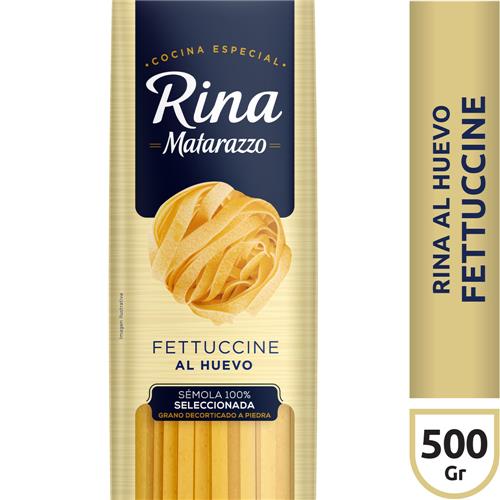 FIDEOS FETTUCCINE RINA MATARAZZO AL HUEVO 500gr