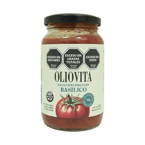SALSA BASILICO OLIOVITA x 340gr