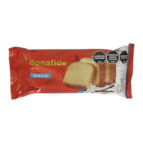 BUDIN VAINILLA BONAFIDE 180gr