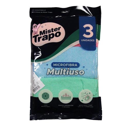 PAÑO MICROFIBRA MISTER TRAPO