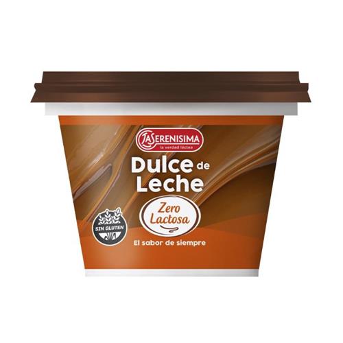 DULCE DE LECHE ZERO LACTOSA LS X250GRS