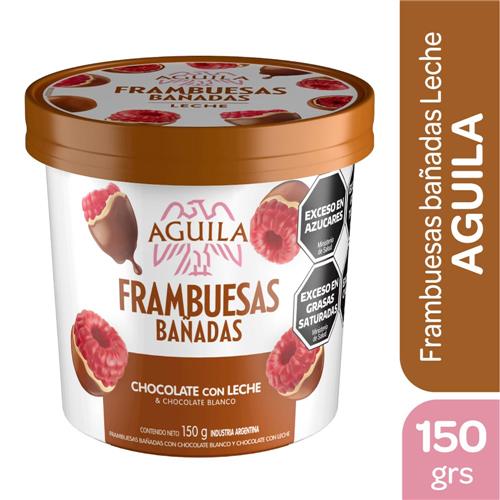 FRAMBUESAS BAÑADAS CHOCO BYN AGUILA x 150g