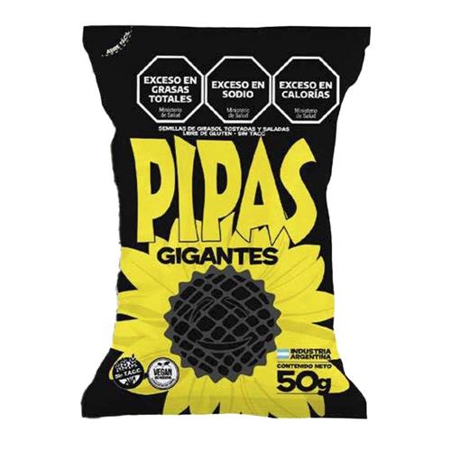 PIPAS GIGANTES GIRASOL x 50g