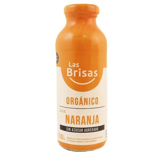 JUGO DE FRUTILLA ORGANICO LAS BRISAS X 330cc