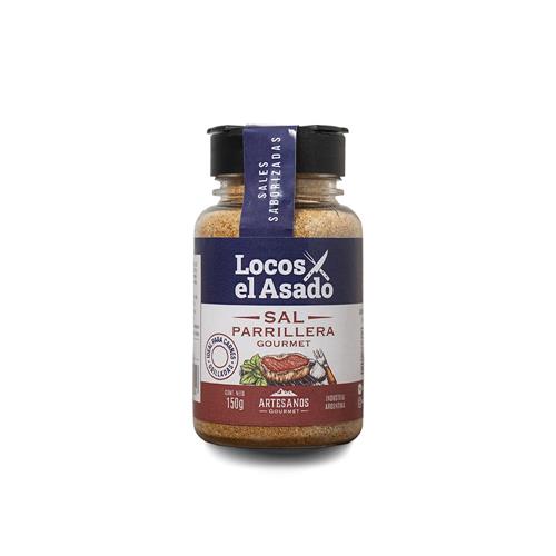 SAL PARRILLERA GOURMET LOCOS X EL ASADO 150gr