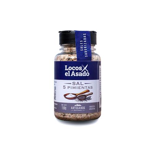 SAL C/ 5 PIMIENTAS LOCOS X EL ASADO 150gr