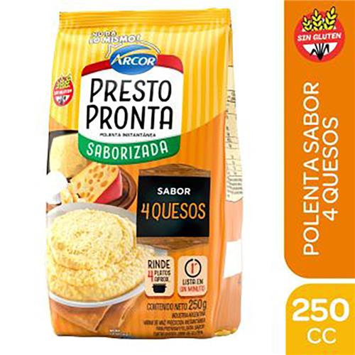 POLENTA PRESTO PRONTA C/LECHE x 250g