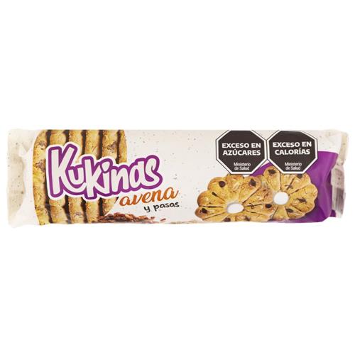 GALLETITAS AVENA C/PASAS KUKINAS 175gr