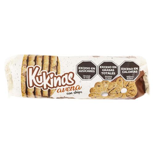 GALLETITAS AVENA C/CHIPS KUKINAS 80gr