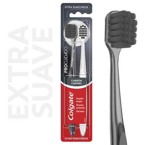 CEPILLO COLGATE PRO CUIDADO CARBON X2U