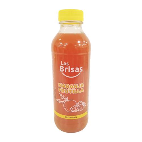 JUGO NARANJA FRUTILLA LAS BRISAS x 500cc