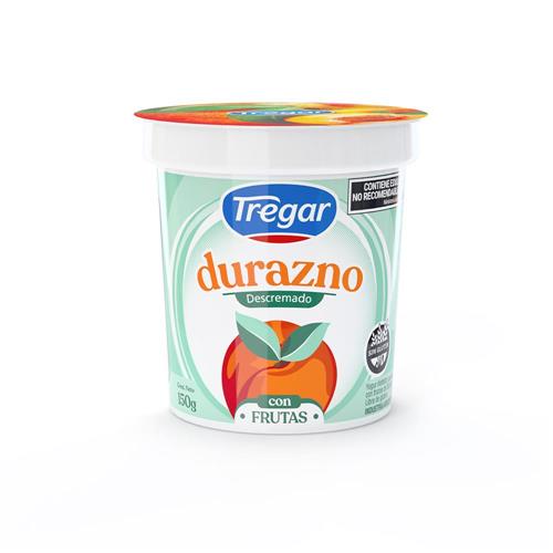 YOGUR DURAZNO DESC TREGAR x 160gr