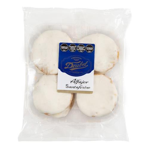 ALFAJOR SANTAFESINO DEUBEL  x 12u