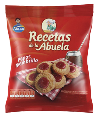 PEPAS ARCOR RECETAS DE LA ABUELA x 183g