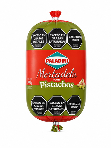 MINI MORTADELITA c/PISTACHO PALADINI 300gr
