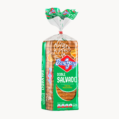 PAN  DOBLE SALVADO DON YEYO x 600g