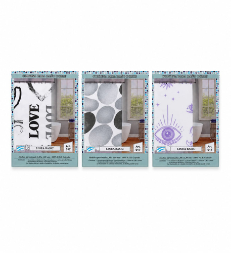 CORTINA DE BAÑO DOBLE ELIPLAST