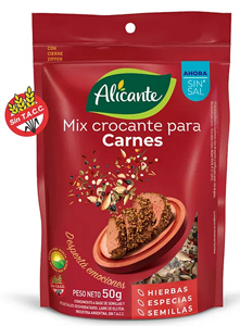 MIX CROCANTE PARA CARNES x 50g
