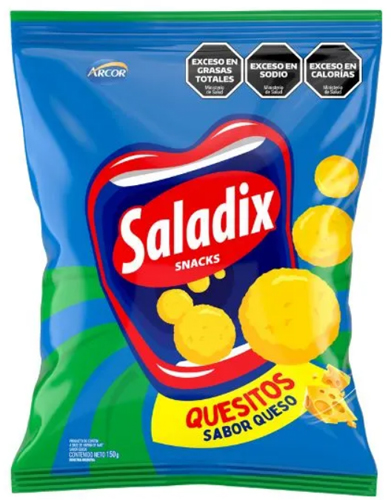 QUESITOS SAB. QUESO SALADIX 150gr