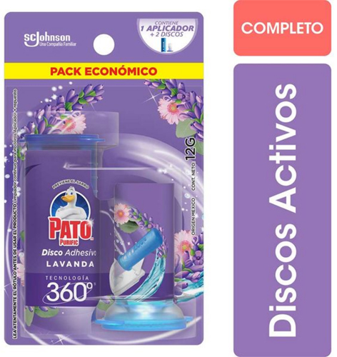 DISCO ADHESIVO FULL LAVANDA PATO PURIFIC X 11.5ml