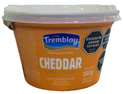 QUESO UNT. CHEDDAR TREMBLAY 180gr