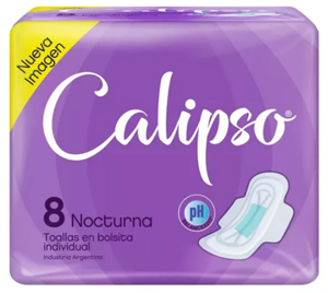 TOALLA FEM NOCTURNAS CALIPSO x 8u