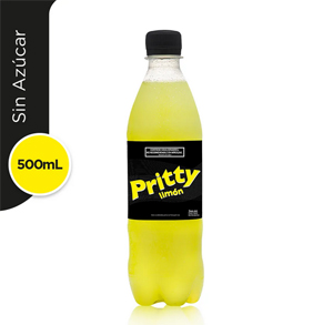 PRITTY S/AZUCAR LIMON x 500ml