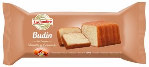 BUDIN VAINILLA Y CARAMELO LA CUMBRE x250grs