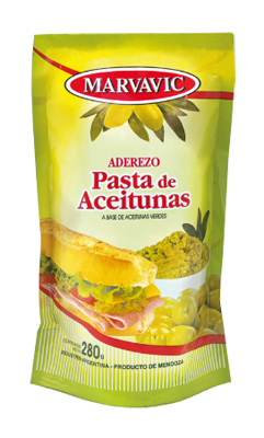 PASTA DE ACEITUNAS VERDES MARVAVIC x 280g