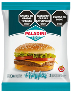 MEDALLON DE CARNE PALADINI RAPIDAS x 2u
