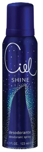 DESODORANTE CIEL SHINE x 123ml