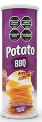 PAPAS FRITAS BARBACOA ZYMA x 104g