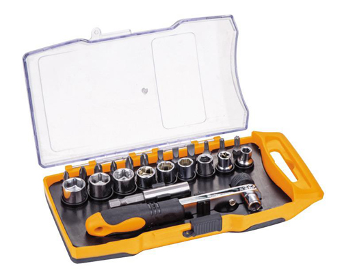 SET PUNTAS Y BOCALLAVES 23PCS HOTECHE