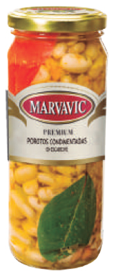 POROTOS EN ESCABECHE MARVAVIC x 330gs
