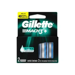 REPUESTO CARTUCHO GILLETTE MACH3 4u