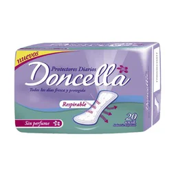 PROTECTORES DIARIOS C/DEO DONCELLA x 20u